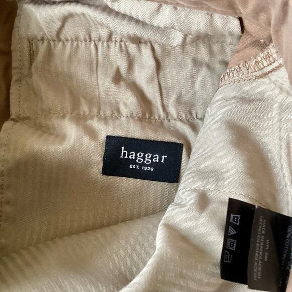 Haggar® Straight Fit Comfort Chino - Picture 5 of 6